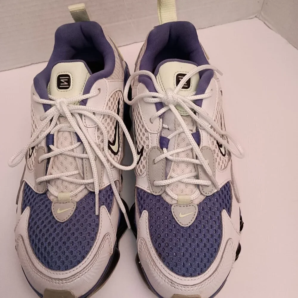 Nike Shox TL Nova White Sapphire Blue Women's Running Shoe Size 7.5